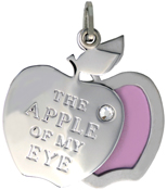 The apple of my eye slide locket