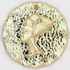 M306 Nefertiti Disc Charm