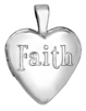 L2508 faith heart locket