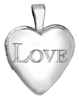 L2509 10mm Love heart locket