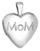 L2515 Mom small heart locket