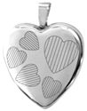 L3014 multi heart 13mm heart locket