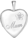 L3051K Mum with flower heart locket