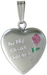L4119A In My heart forever locket