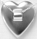 L5253 heart locket with hidden back bail