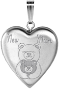 L5260K New Mum heart ocket