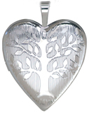 L5160 tree of life heart locket