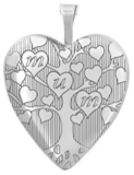L5191 tree of love heart locket