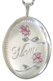 sterling 20 oval mom locket
