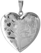 L6065 Tree of Love heart locket