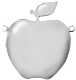 A100 Apple 2 Ring Necklace