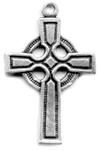 C574 medium sterling ornate cross