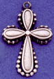 C207 sterling ornate cross