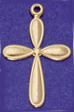 C45 gold ornate cross