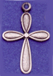 C45 sterling ornate cross