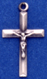 C155 Plain Petite Crucifix