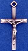 C156 plain cross with crucifix