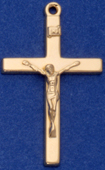 C164 Medium plain crucifix