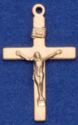 plain small gold crucifix