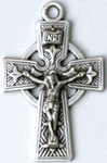 C988 Small Ornate Cross with Corpus
