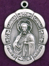 C507 sacred heart of jesus medal