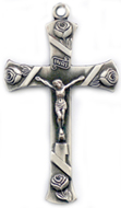 C283 large sterling crucifix