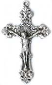 C313 large ornate crucifix