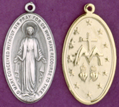 C480 oval miraculous medal