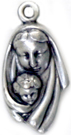 C607 mary and baby jesus medal