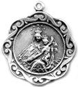 C728 sterling mount carmel medal
