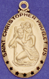 C113 saint christopher medal