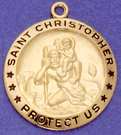 C117 st christopher medal