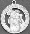 C128 saint christopher medal