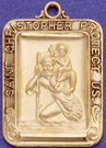 C129 Saint Christopher Medal