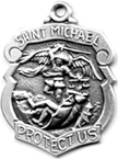 C563 Saint Michael police medal