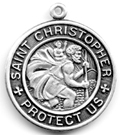 C646 saint christopher medal