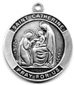 C807 Saint Catherine of Sienna medal
