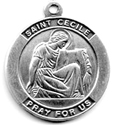 C809 saint cecile medal