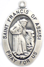 C954 saint francis medal