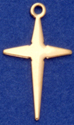 C19 plain small cross