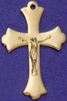 C168 gold crucifix
