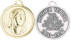 C542 mother theresa medal
