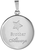 CR112 brother always memorial container pendant