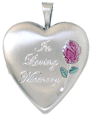 L5057 heart loving memory locket