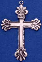 C359 sterling silver large cross