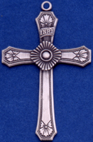 C368 2 inch cross pendant
