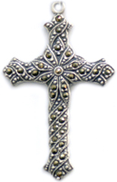 C442 Our Father Cross with prayer and stones