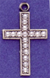 C86 Cross with 16 pearls