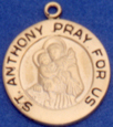 C318 saint anthony medal
