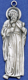 saint christopher statue medal